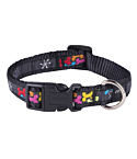 Ошейник Rogz Fancy Dress M 16mm Scooter, узор Multi Bone