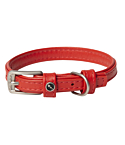 Ошейник Leer XS 21-29см кожа/красный