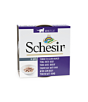 Schesir Complete Nutrition tuunikalaga ja veiselihaga tarretises 85g kassikonserv
