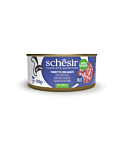 Schesir Complete Nutrition тунец с говядиной в желе 140г влажный корм для котов