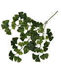 Террариумный декор свисающее растение с присосками Ginko 63x36x5см темно-зеленое