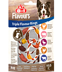 8in1 Triple Flavour Rings XS/S 80g