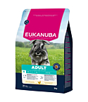 EUKANUBA Adult с курицей мелким собакам 3 кг
