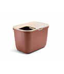 Cat litterbox Hop In 58,5x39x39,5cm Tuscan red