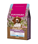 EUKANUBA Puppy ookeanikalaga väikestele ja keskmistele koertele teraviljavaba 3 kg