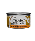Täissööt (konserv) Perfect Cat kanaga kastmes 80g