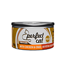 Täissööt (konserv) Perfect Cat kana ja krabiga tarretises 80g