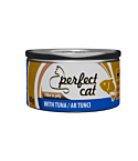Täissööt (konserv) Perfect Cat tuunikalaga tarretises 80g