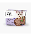 Полноценный (влажный) корм Catit Cuisine Pate паштет из индейки с курицей и ветчиной, 95 г