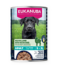 Täissööt (konserv) Eukanuba täiskasvanud koertele - Lambalihaga ja kartuliga 400g
