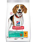 Hills koera täissööt perfect weight kesk.tõug kana 2kg