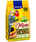 Vitakraft kesk.suurusega papagoide täissööt premium menu 1kg