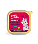 Edgard cooper kassi pasteet seenior kana/kalkun 85g n1