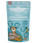 Little bigpaw koera einekotike aurutatud lõhe/köögiviljad 150g n1