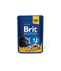Brit Premium Salmon & Trout märgtoit kassidele 100g