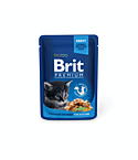 Brit Premium Chicken Chunks in Gravy märgtoit kassipoegadele 100g