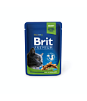 Brit Premium Chicken Slices for Sterilised märgtoit steriliseeritud kassidele 100g