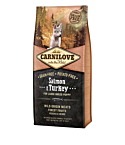 Carnilove Salmon & Turkey for Large Breed Puppies koeratoit 12 kg
