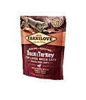 Carnilove Duck & Turkey for Large Breed kassitoit 400g