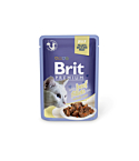 Brit Premium Cat Delicate Beef Fillets in Jelly märgtoit kassidele 85g