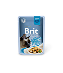 Brit Premium Cat Delicate Chicken Fillets in Gravy märgtoit kassidele 85g