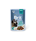 Brit Premium Cat Delicate Beef Fillets in Gravy märgtoit kassidele 85g