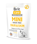 Brit Care Mini Hair & Skin teraviljavaba koeratoit 400g