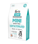 Brit Care Mini Light & Sterilised teraviljavaba koeratoit 2 kg