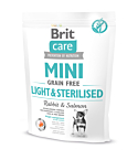 Brit Care Mini Light & Sterilised teraviljavaba koeratoit 400g