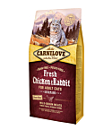 Carnilove Fresh Chicken & Rabbit for Adult kassitoit 6 kg
