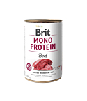 Brit Mono Protein Beef konserv koertele 400g