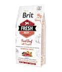 Brit Fresh Beef & Pumpkin Puppy Large Bones & Joints koeratoit 2,5 kg
