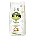 Brit Fresh Duck & Millet Adult Run & Work koeratoit 12 kg