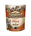 Carnilove Pouch Pate Ostrich with Blackberries einekotike koertele 300g