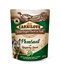 Carnilove Pouch Pate Pheasant with Raspberry Leaves einekotike koertele 300g