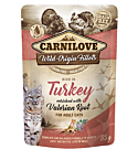 Carnilove Cat Pouch Turkey Valeriana einekotike kassidele 85g