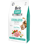 Brit Care Cat Grain-Free Sterilized Urinary Health kassitoit 7 kg