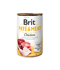 Brit Care Chicken Paté & Meat konserv koertele 400g