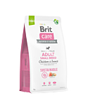 Brit Care Sustainable Adult Small Breed Chicken & Insect koeratoit 7kg