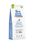 Brit Care Sustainable Adult Large Breed Chicken & Insect koeratoit 12kg