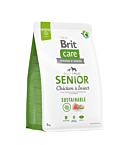 Brit Care Sustainable Senior Chicken & Insect koeratoit 3kg
