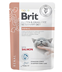 Brit Veterinary Diet Renal märgtoit kassidele 85g