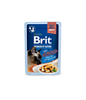 Brit Premium Delicate Chicken Fillets in Gravy märgtoit steriliseeritud kassidele 85g