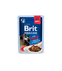 Brit Premium Delicate Lamb Fillets in Gravy märgtoit steriliseeritud kassidele 85g