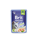 Brit Premium Delicate Trout Fillets in Jelly märgtoit kassidele 85g