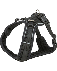 Premium FlexMesh Harness, S–M: 48–69 cm/20 mm, black