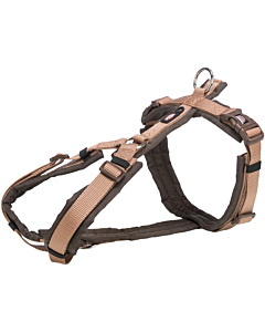 Шлейка Premium для трекинга, M–L: 62–74 cm/25 mm, карамель