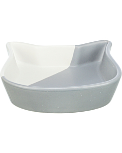 Keraamiline kauss Kassipea 0.2 l/ø 13 cm, hall/valge