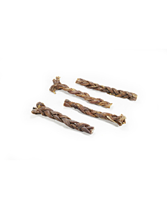 Treat for dogs Lamb gullet braided 15cm 10pcs