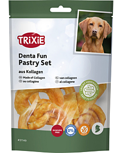 Denta Fun Pastry Set Made of Collagen, 100 g